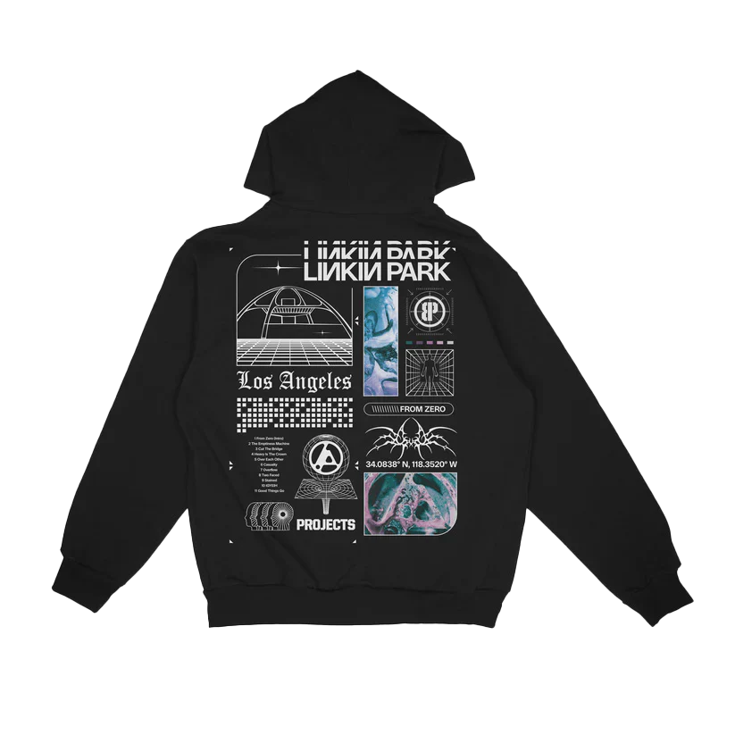 Brooklyn Projects LA Black Zip Hoodie