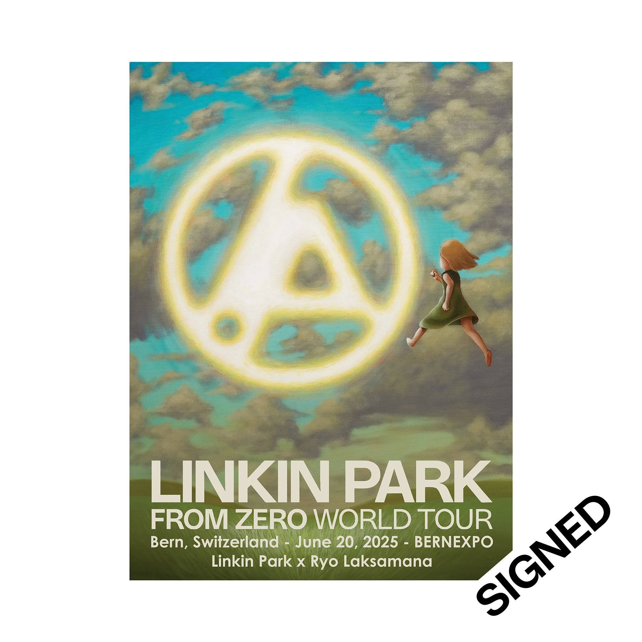 FZ 2025 Tour Bern SIGNED Poster (June 20th) - Ryo Laksamana