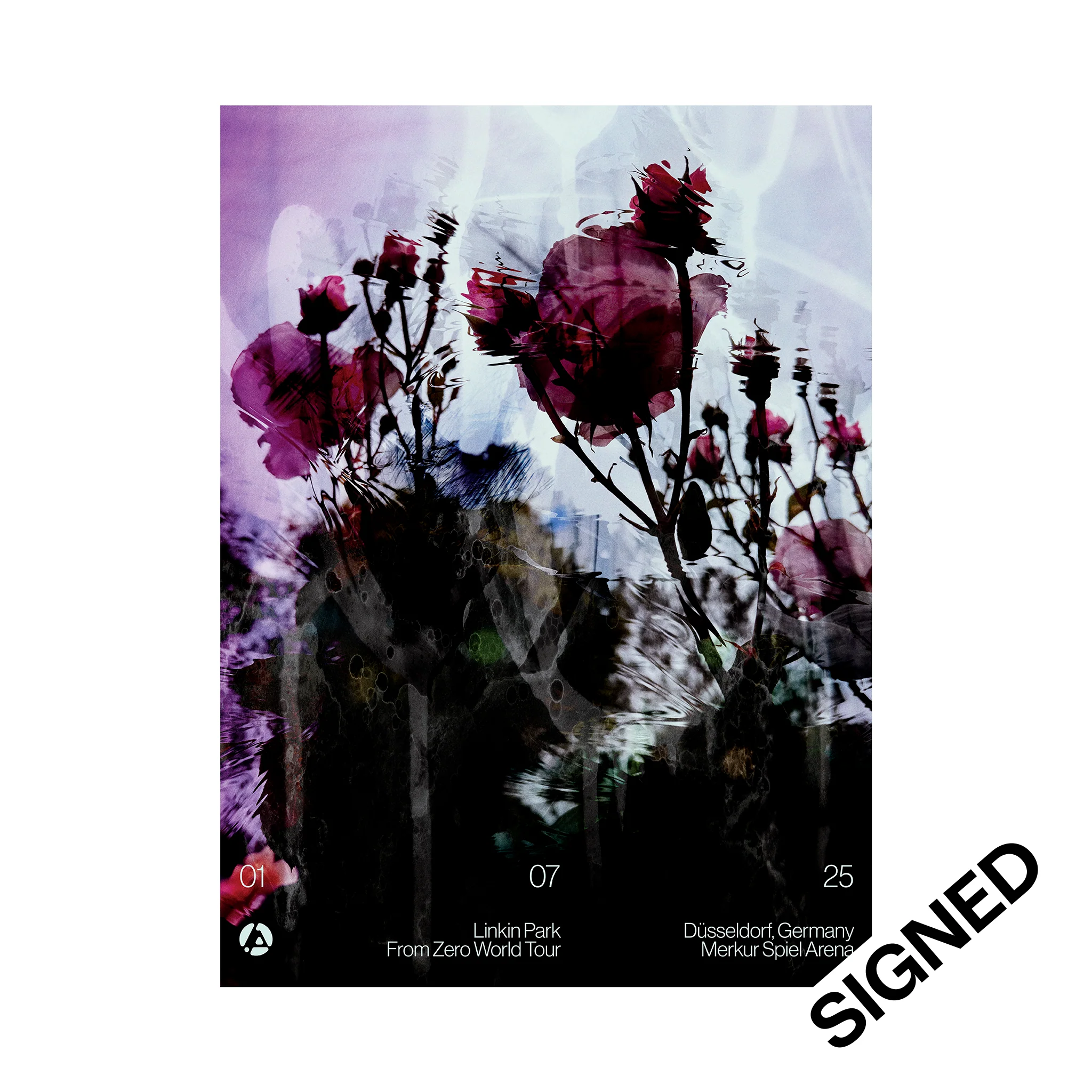 FZ 2025 Tour Dusseldorf SIGNED Poster (July 1st) - Frank Maddocks