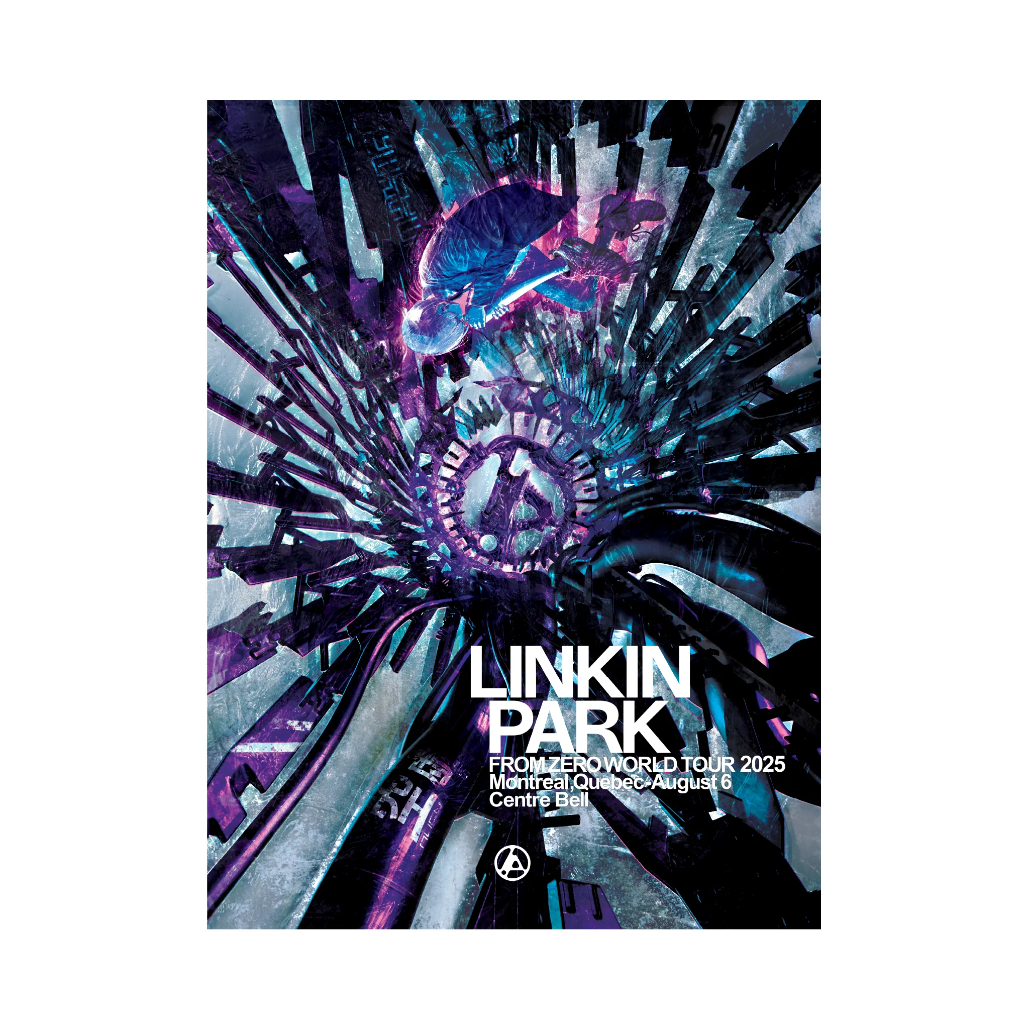 FZ 2025 Tour Montreal Poster (Aug 6th) - huke