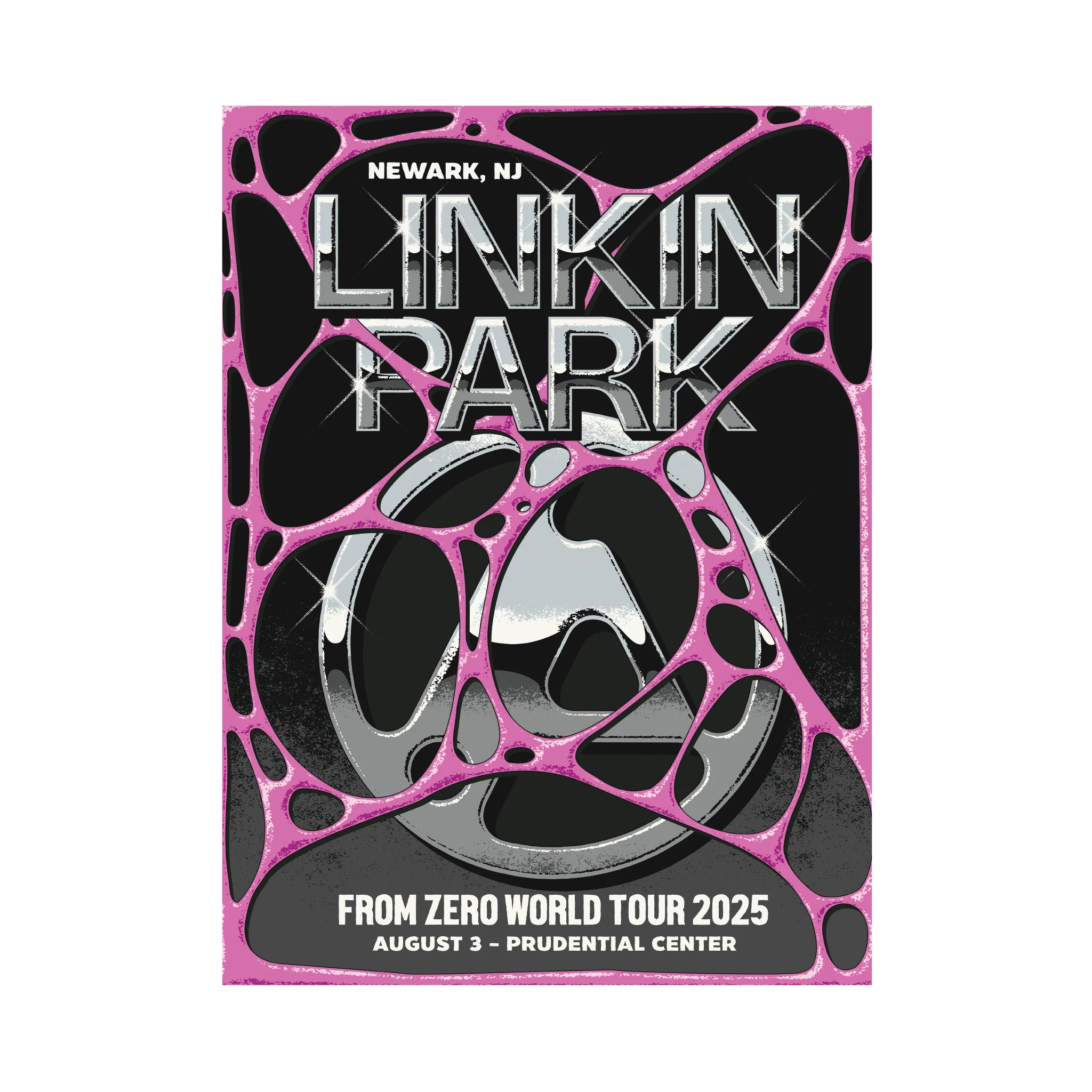 FZ 2025 Tour Newark Poster (Aug 3rd) - RICHIE MOON