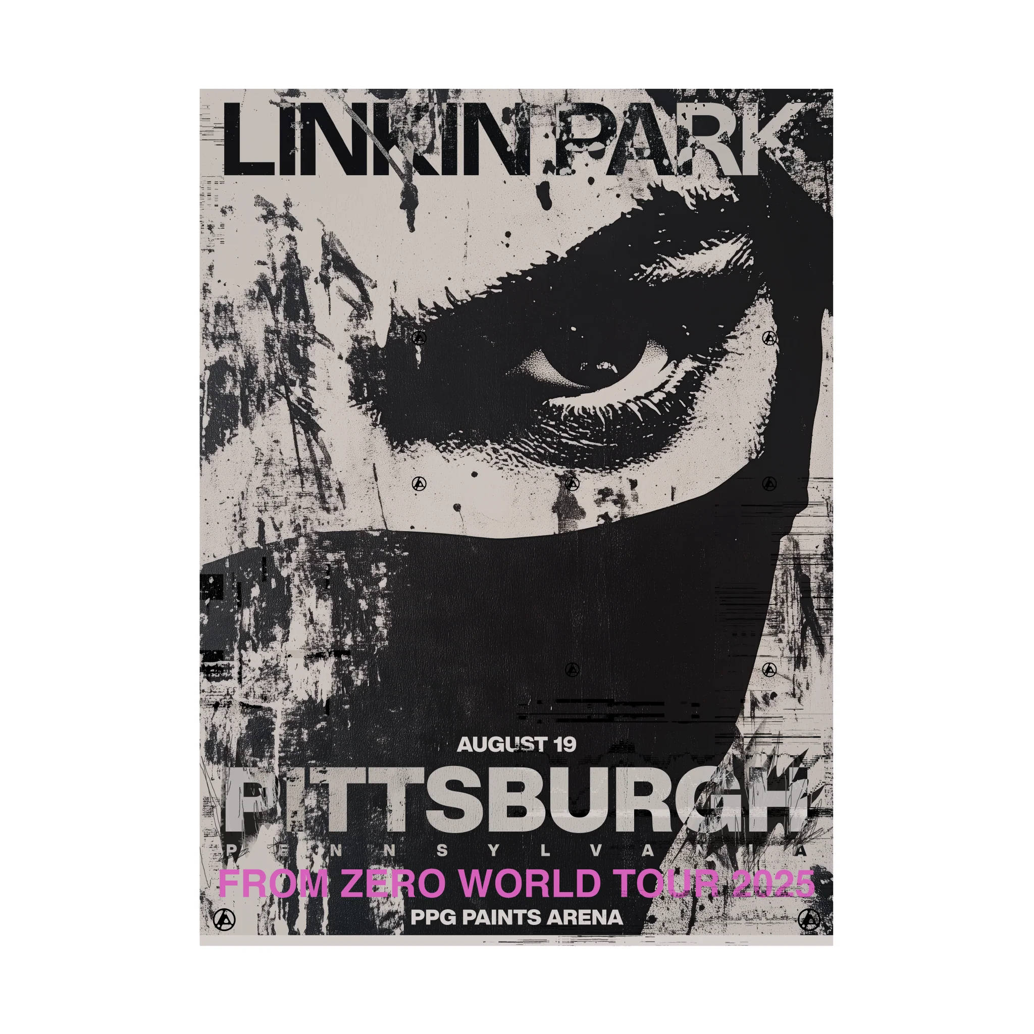 FZ 2025 Tour Pittsburgh Poster (Aug 19th) - PJ Richardson