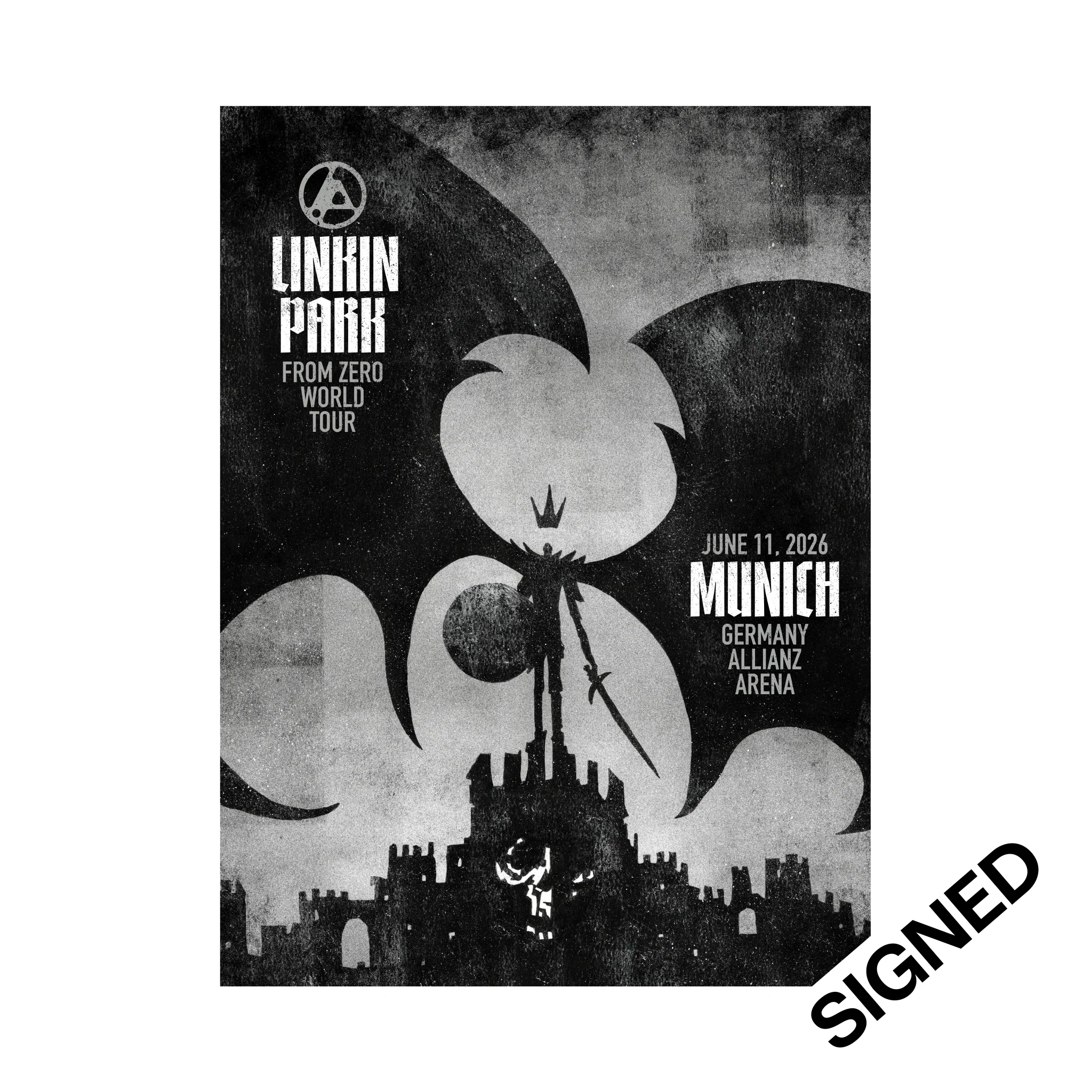 FZ 2026 Tour Munich Signed Poster (June 11th) - Jeffrey Alan Love