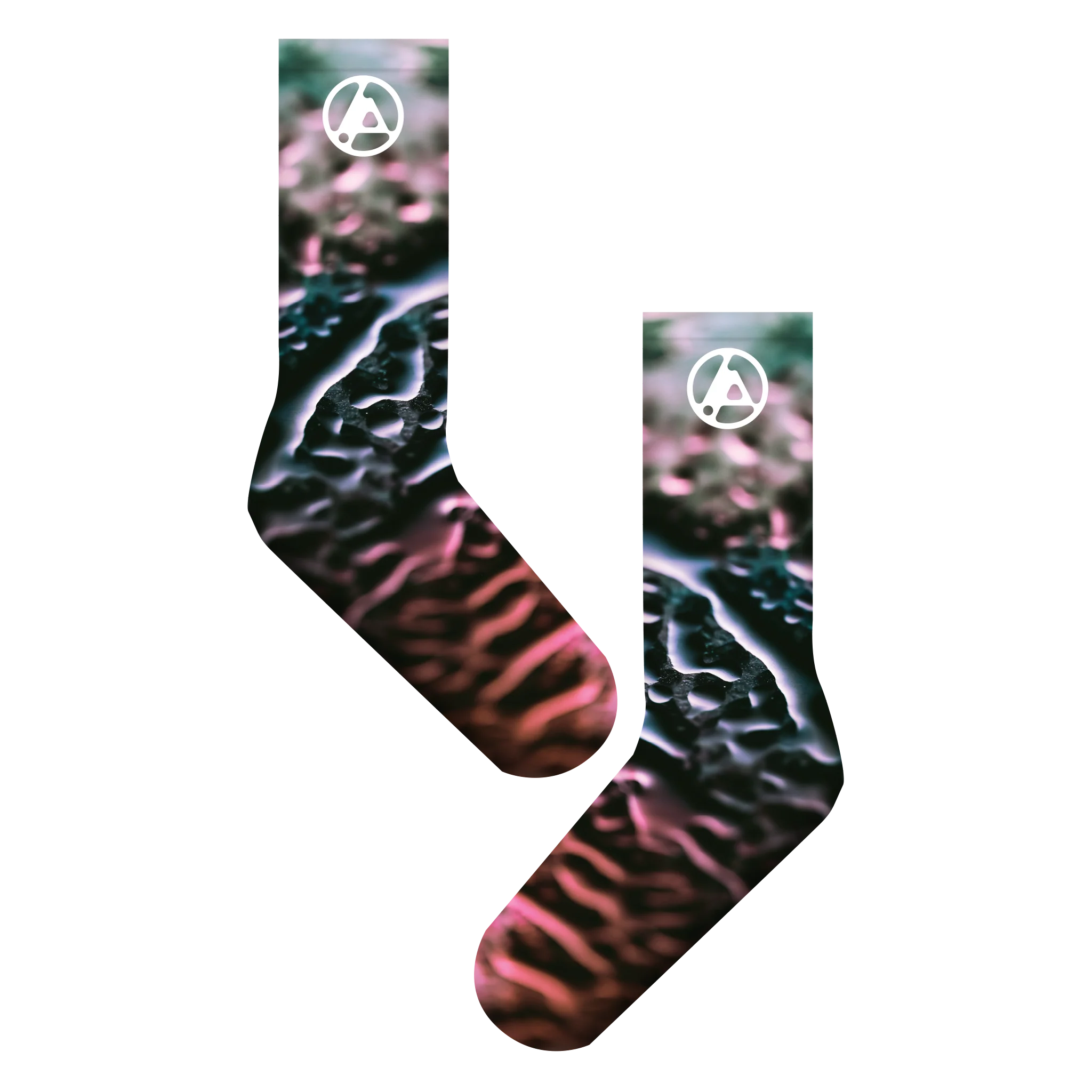 FZ Bubble Texture Embroidered Socks