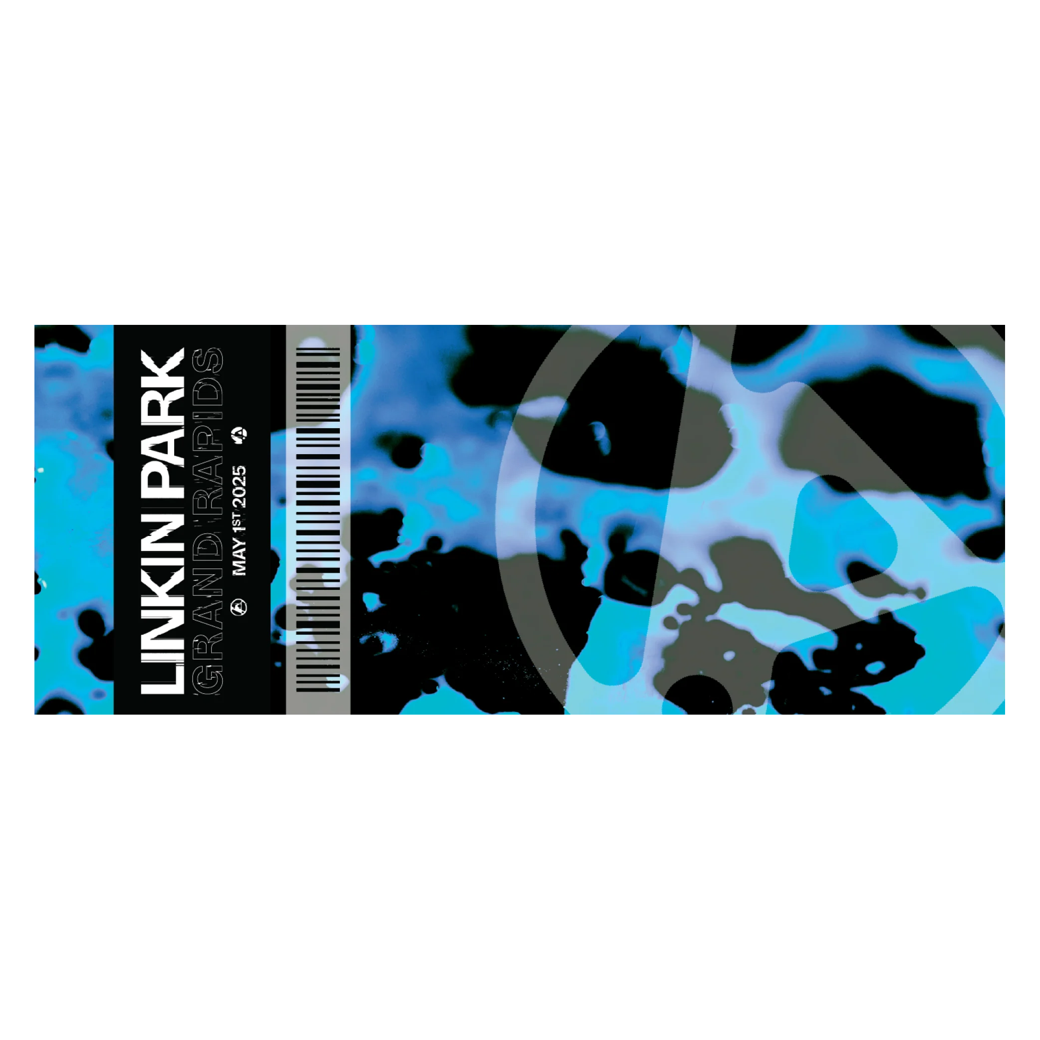LP FZ GRAND RAPIDS COMMEMORATIVE TICKET MAGNET