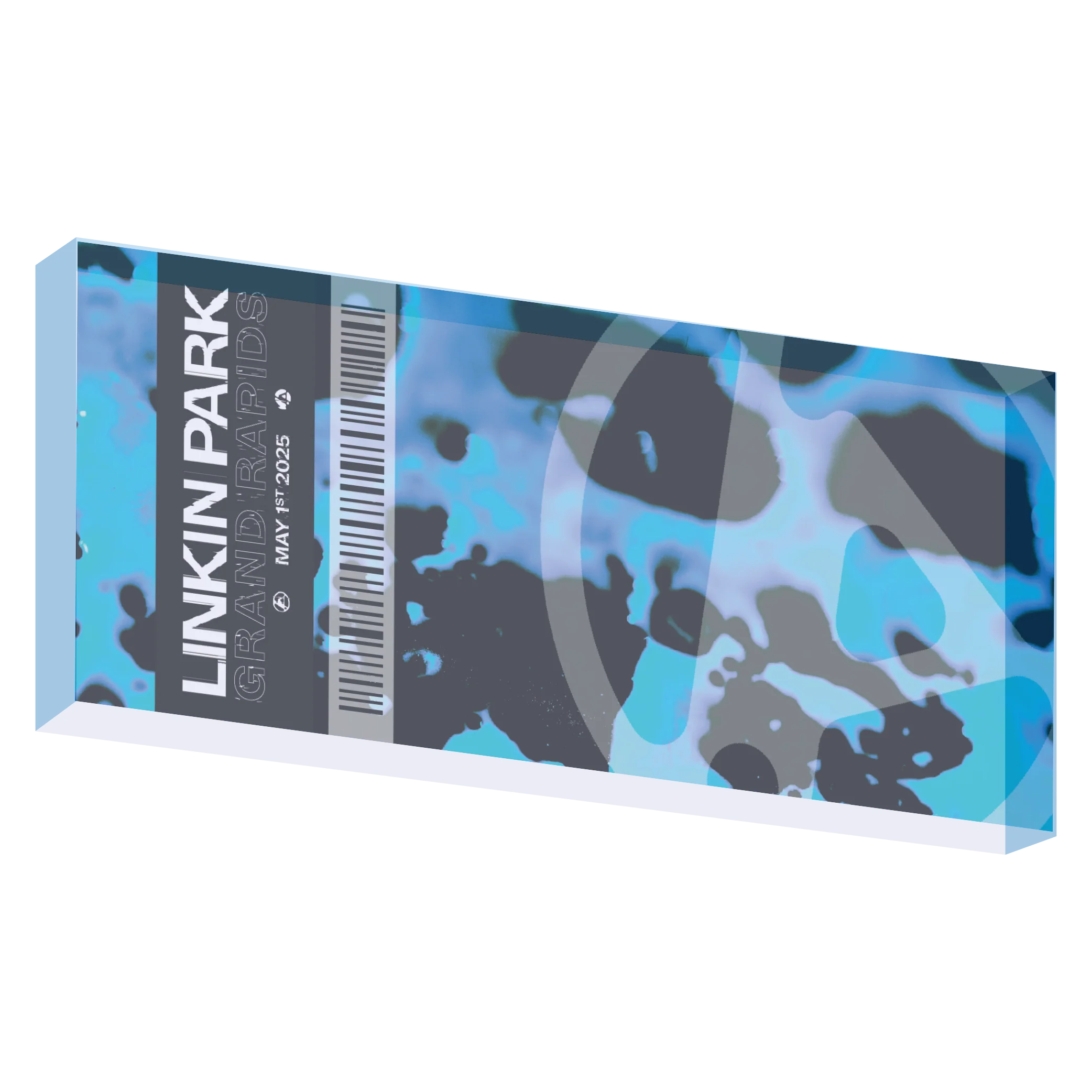 LP FZ GRAND RAPIDS COMMEMORATIVE TICKET MAGNET - Image 2