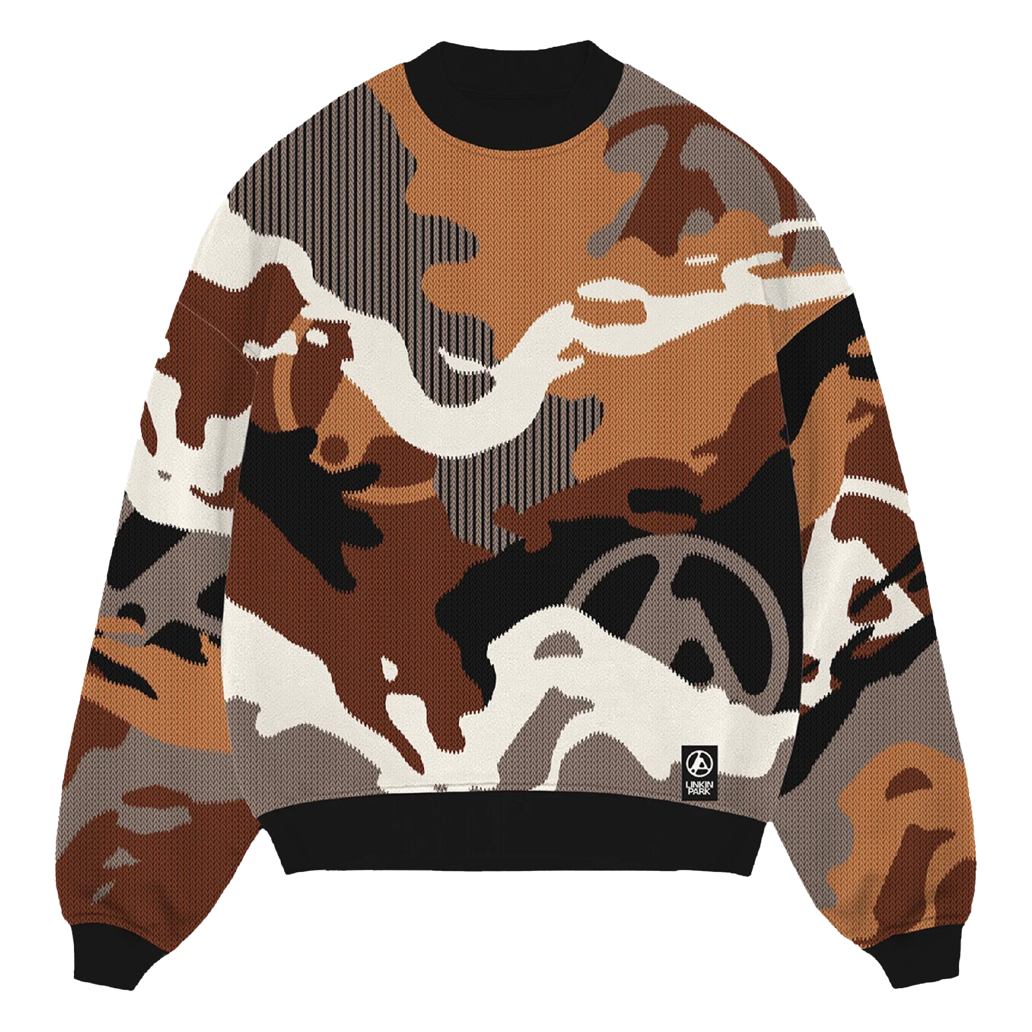 LP Holiday Sweater Camo Logo