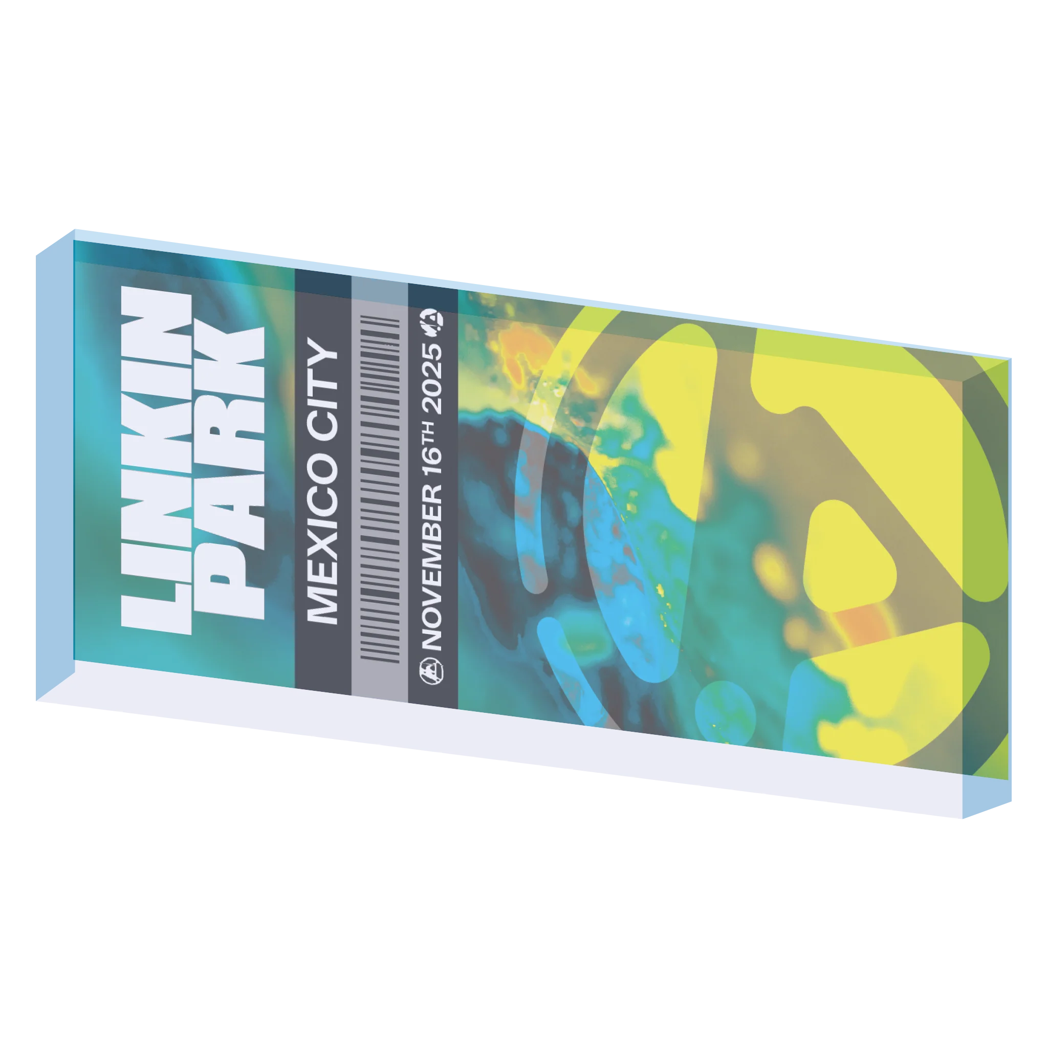 Mexico City Commemorative Ticket Magnet (Nov 16th)