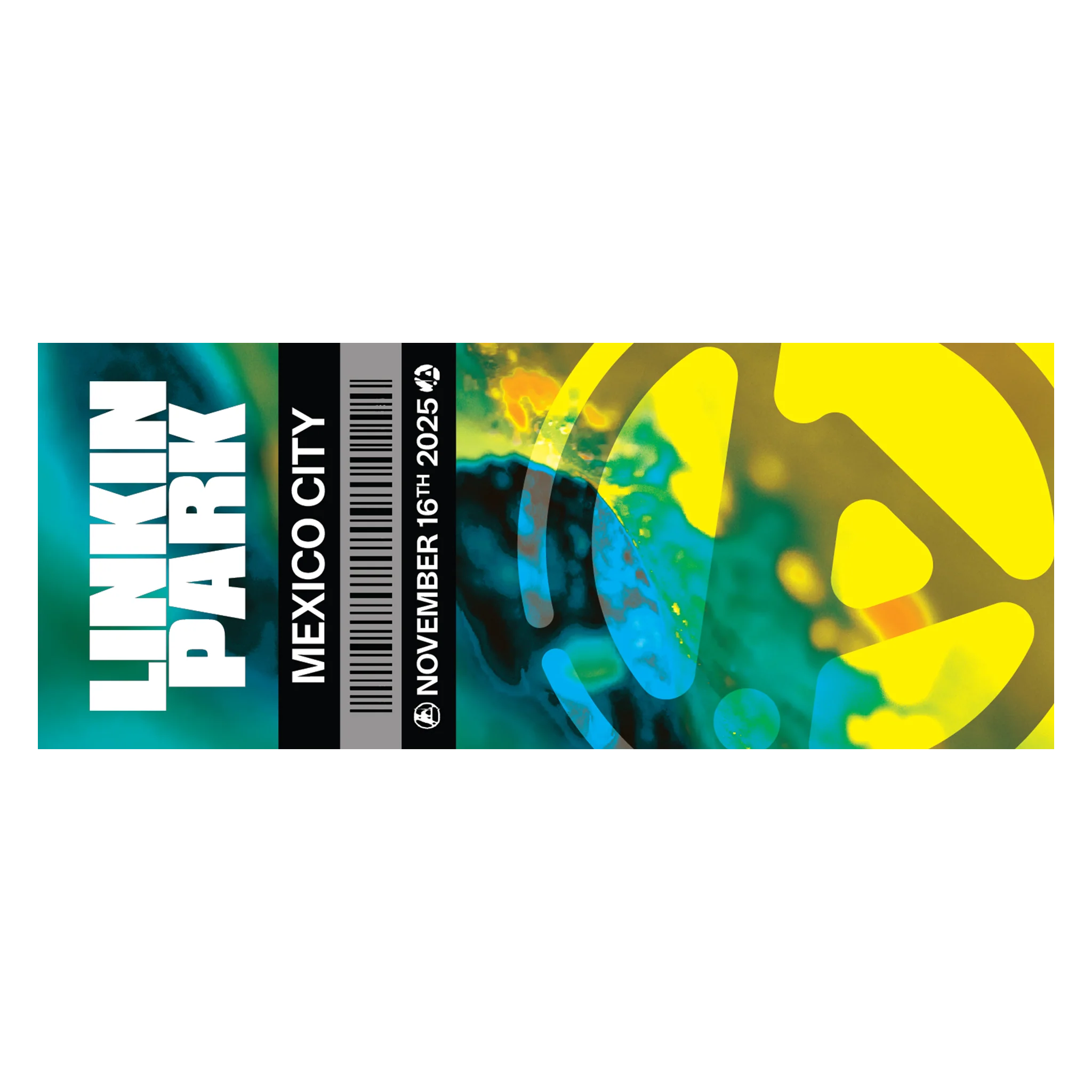 Mexico City Commemorative Ticket Magnet (Nov 16th) - Image 2